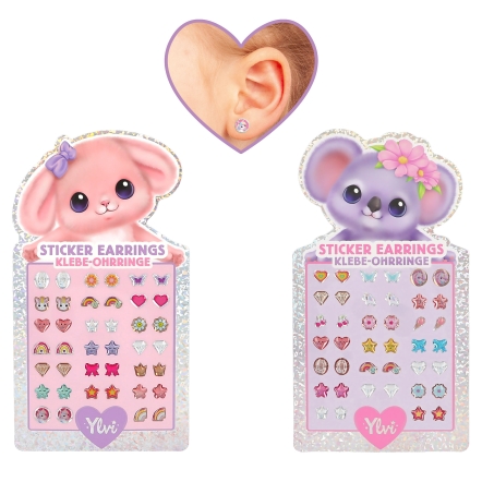 Ylvi boucles d'oreilles adhésives