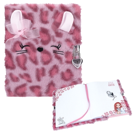 TOPModel COSY CAT Diario con candado rosa