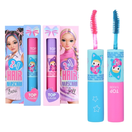 TOPModel Mascara pour cheveux 2 en 1 KPOP