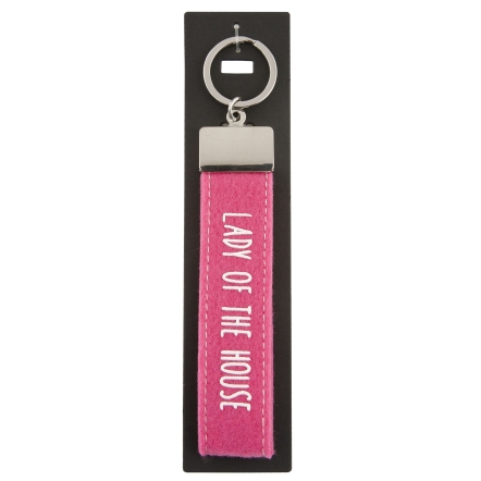 Sleutelhanger met vilt