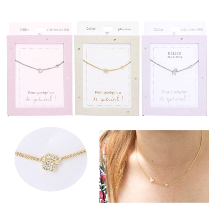 Collier Heart of Gold