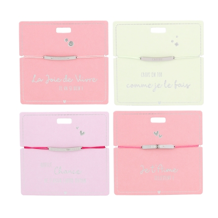 Bracelet porteur de message