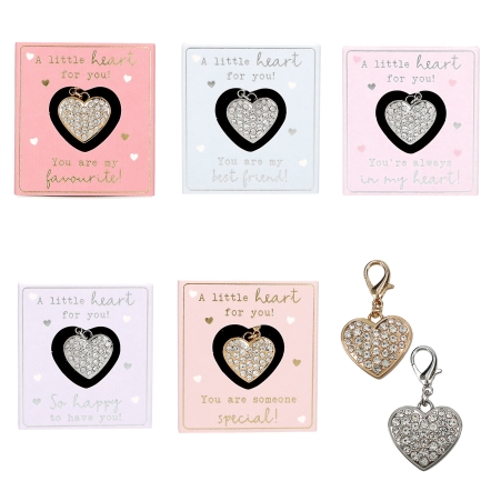 Colgante glamour Un corazón para ti