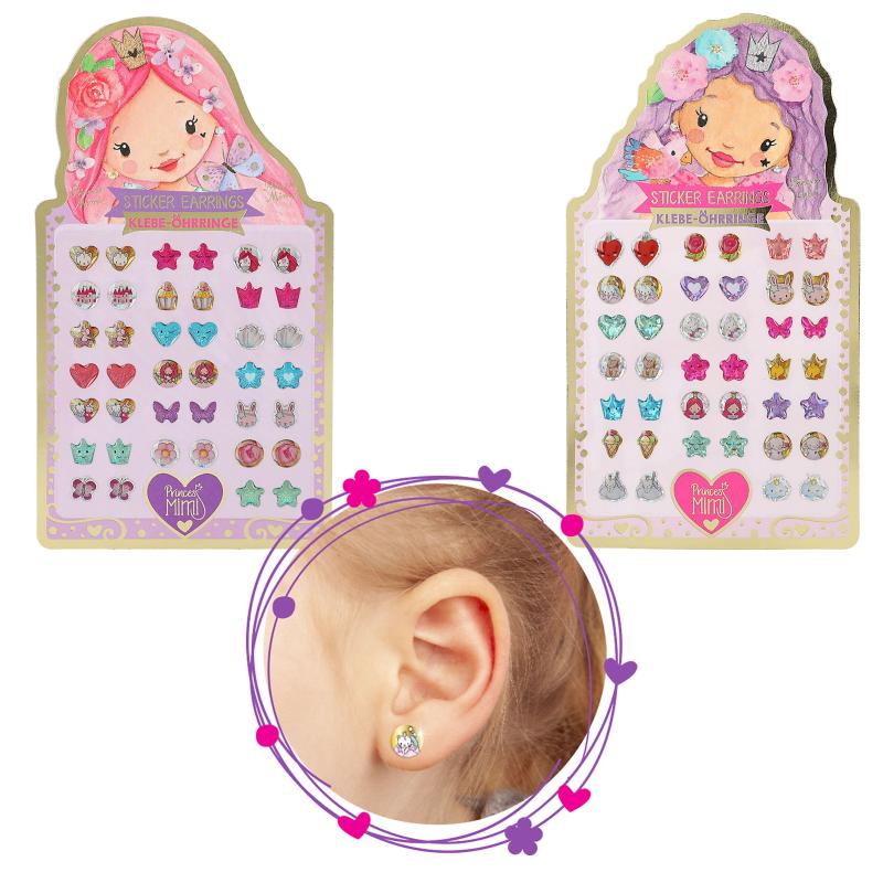 Princess Mimi boucles d'oreilles adhésives