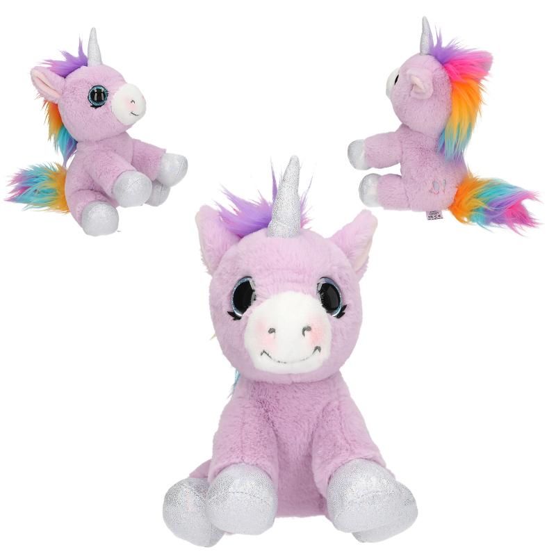 Ylvi Plush Unicorn Lilac 21 cm