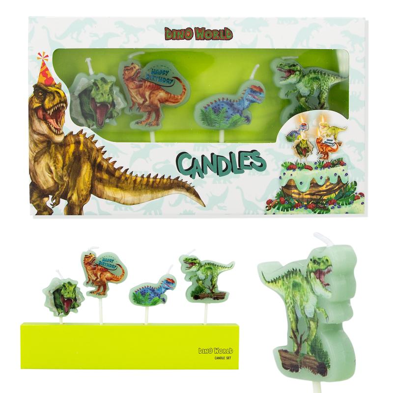 Dino World Candles