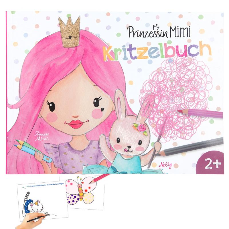 Princess Mimi Kritzel Malbuch