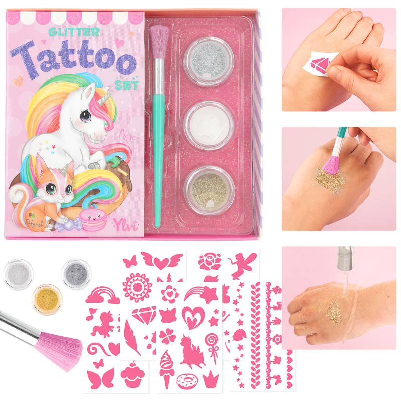 Ylvi Glitter Tattoo Set