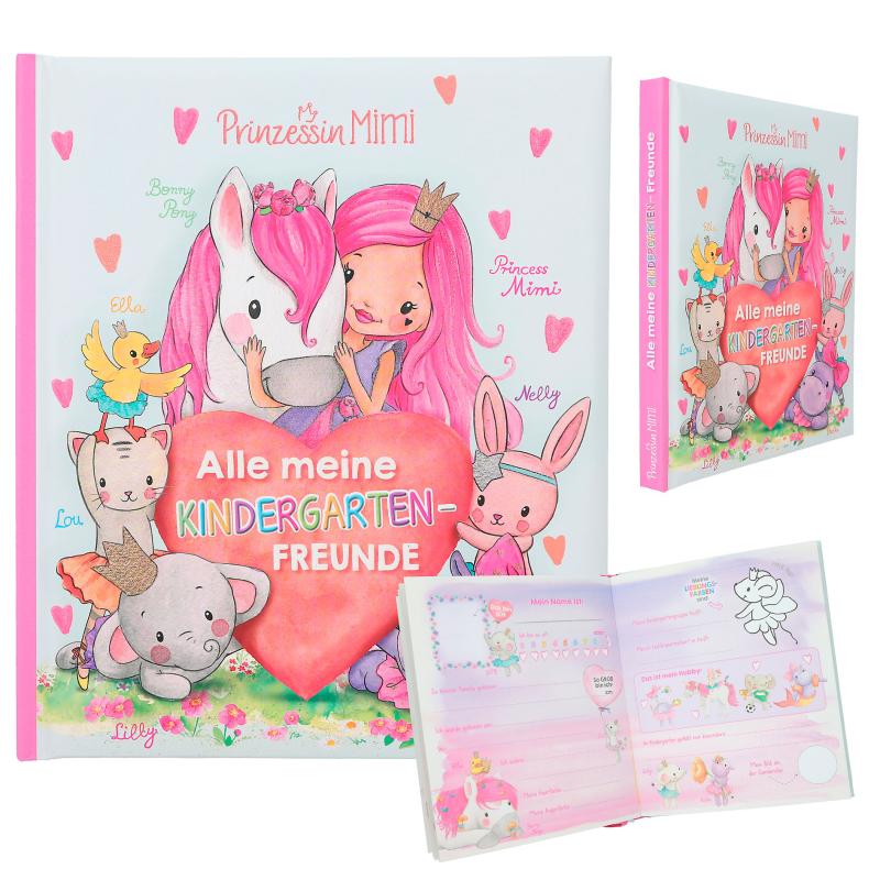 Princess Mimi vriendenboek kleuters duits