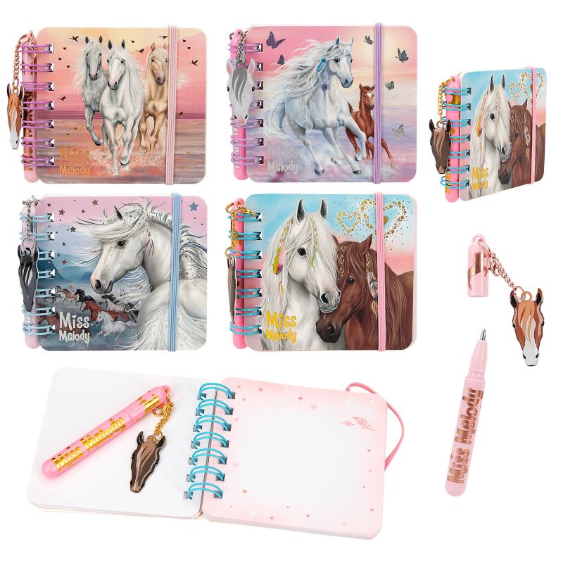 Miss Melody Set de carnets de notes 