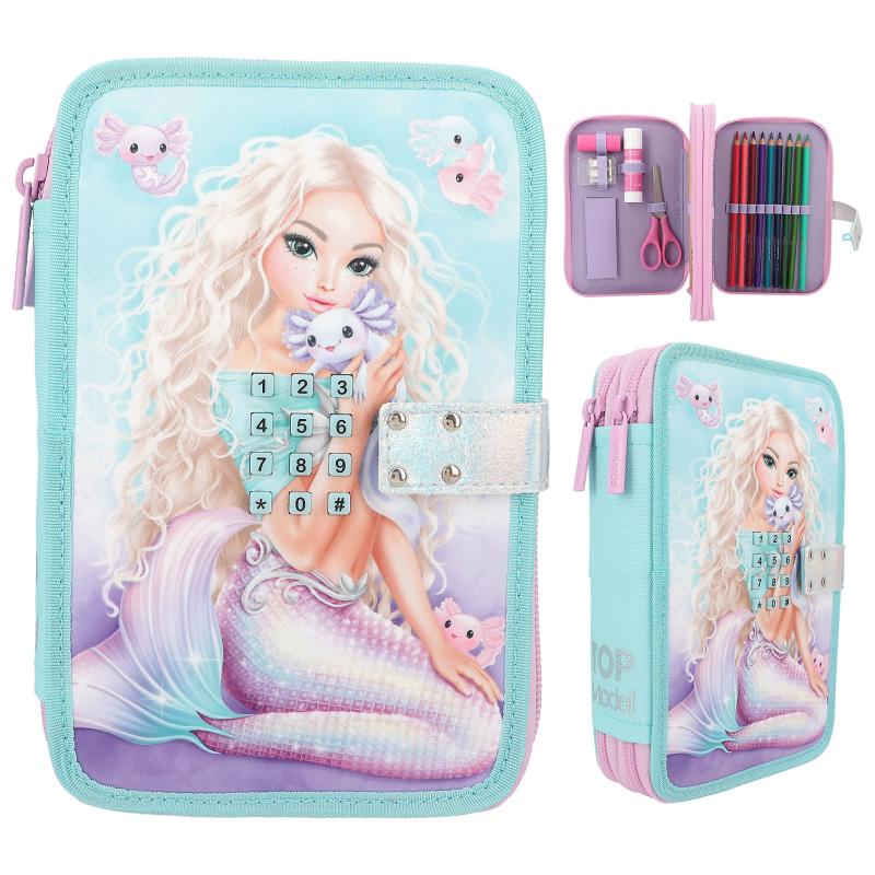 TOPModel etui met code MERMAID