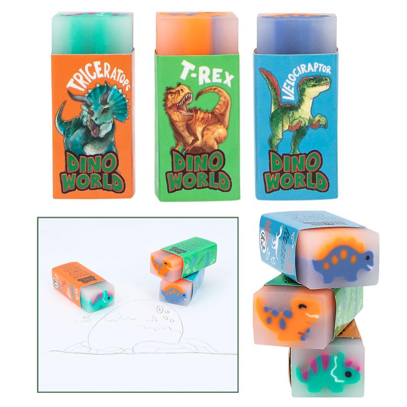 Dino World Jelly Eraser