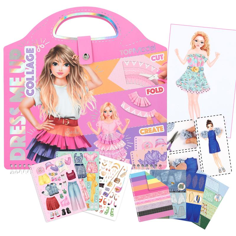 TOPModel Dress Me Up Stickersbok Crafts livre Louise et Christy