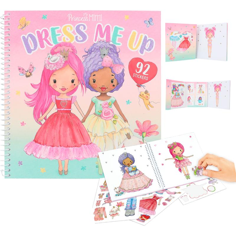 Princess Mimi Dress Me Up stickerboek