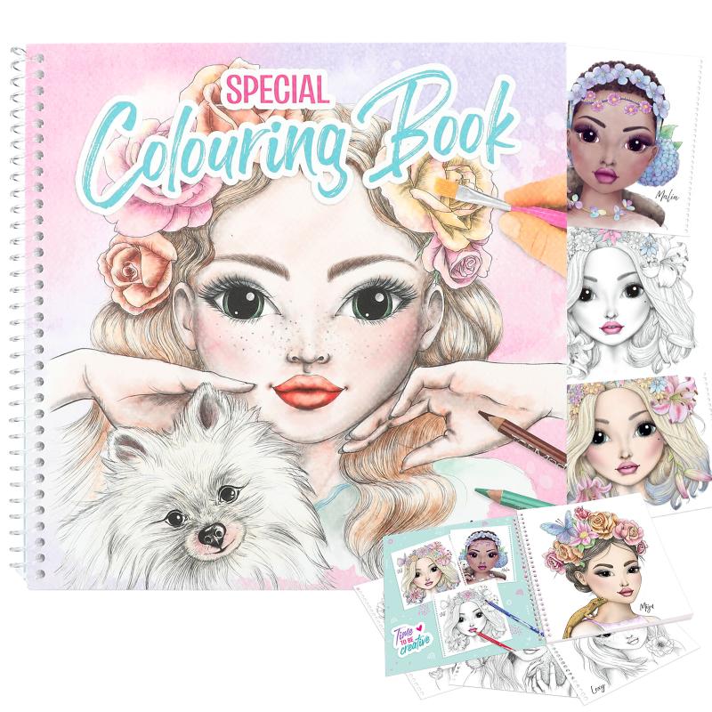 TOPModel Special Colouring Book