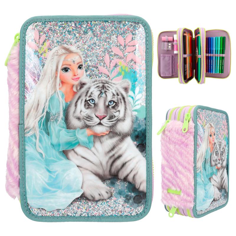 TOPModel 3-Fach Federtasche FANTASY TIGER