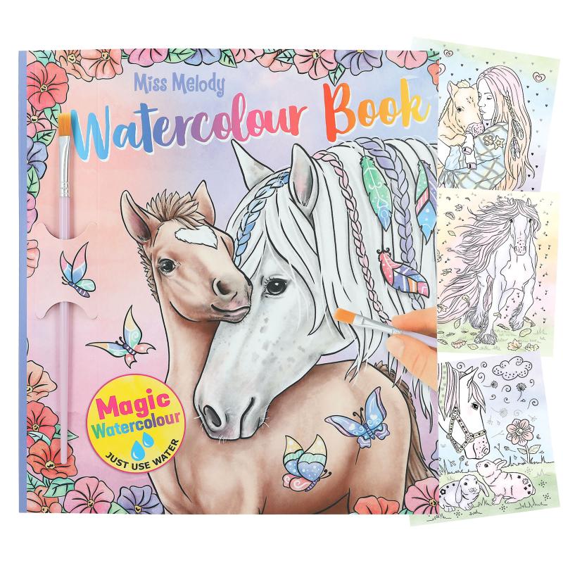 Miss Melody Watercolour Book