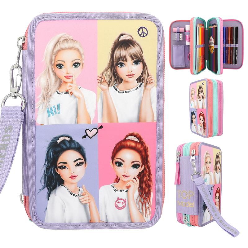 TOPModel Triple Pencil Case SNAP SHOTS