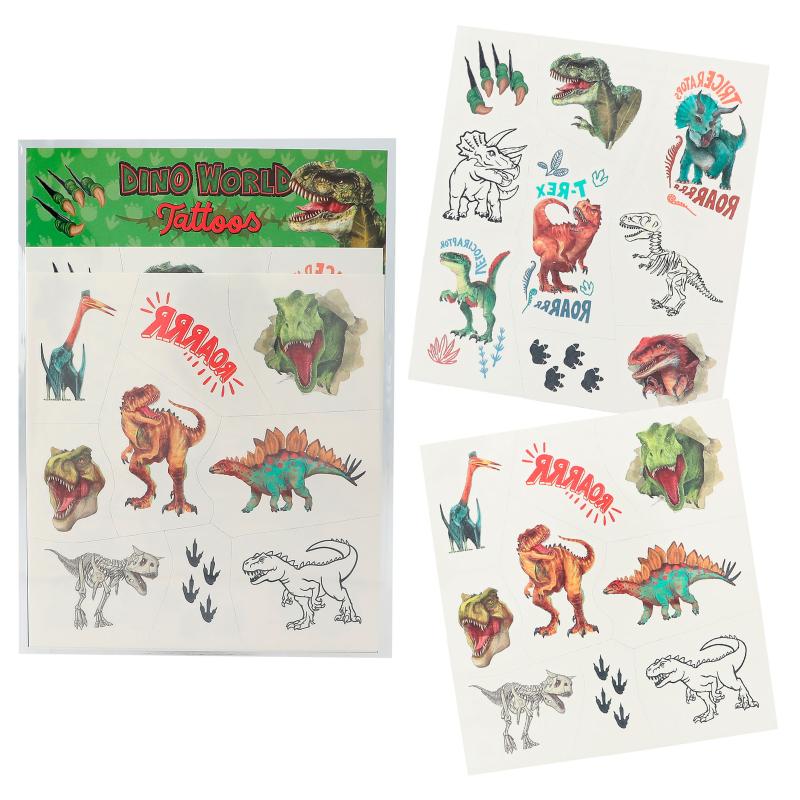 Dino World tattoos