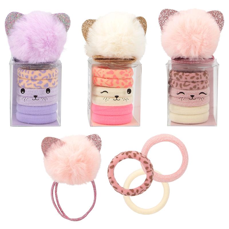 Princess Mimi Elastic Hairband Set Cat