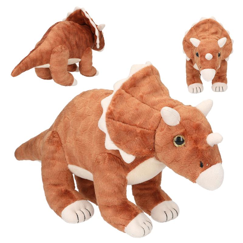 Dino World knuffel Triceratops