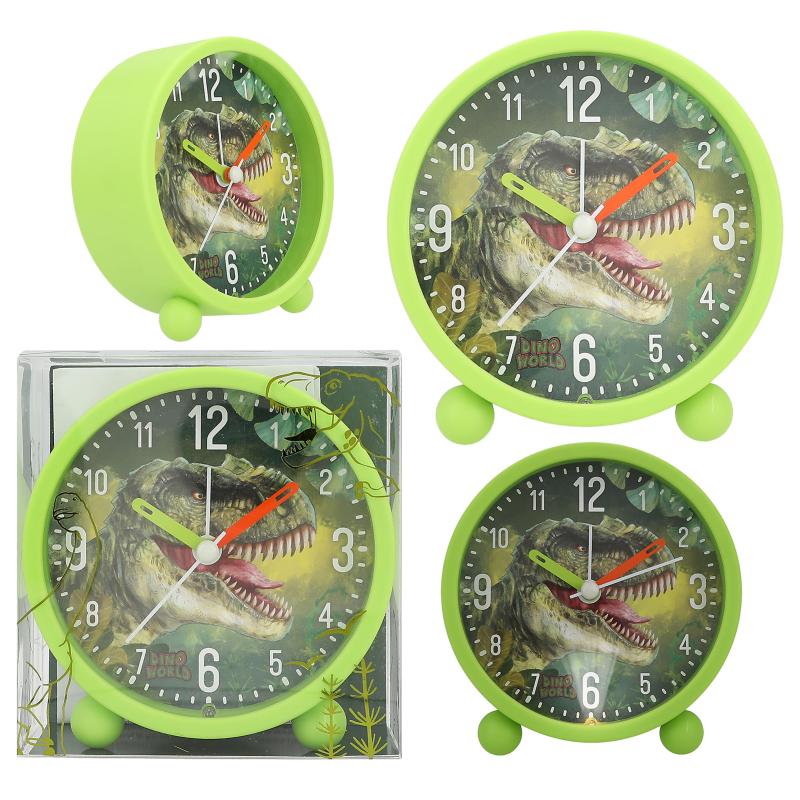 Dino World reloj despertador 