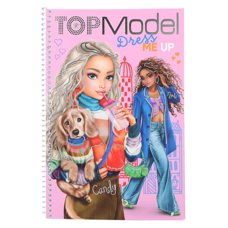 Top Model dress me up livre dautocollants TOPModel by Depesche