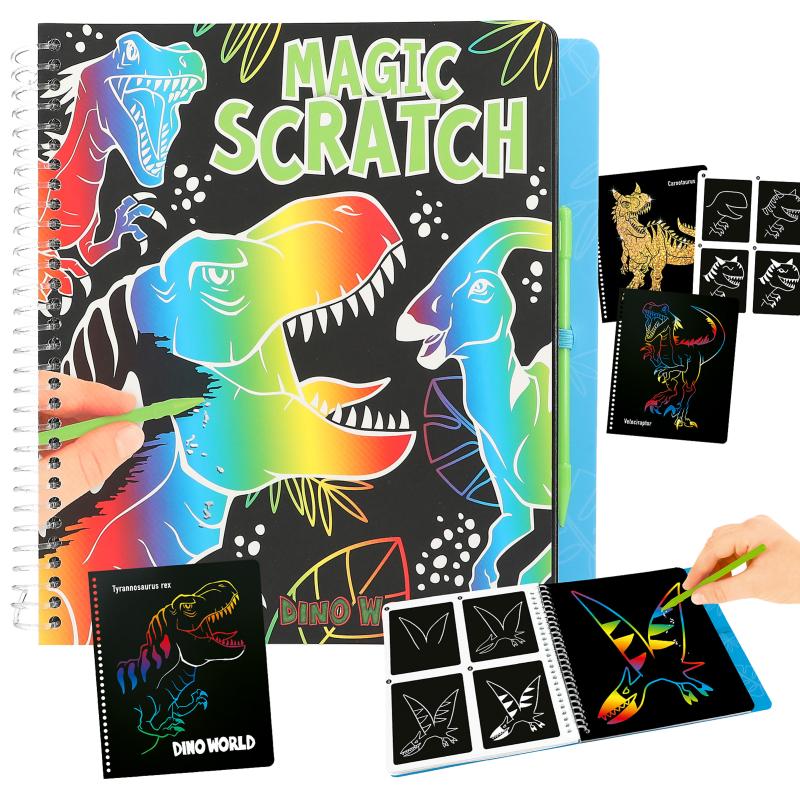 Dino World Album Magic-Scratch