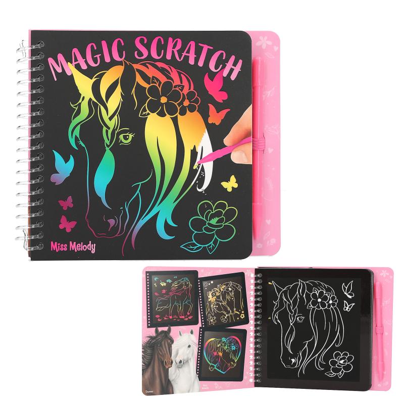 Miss Melody mini Magic Scratch boek