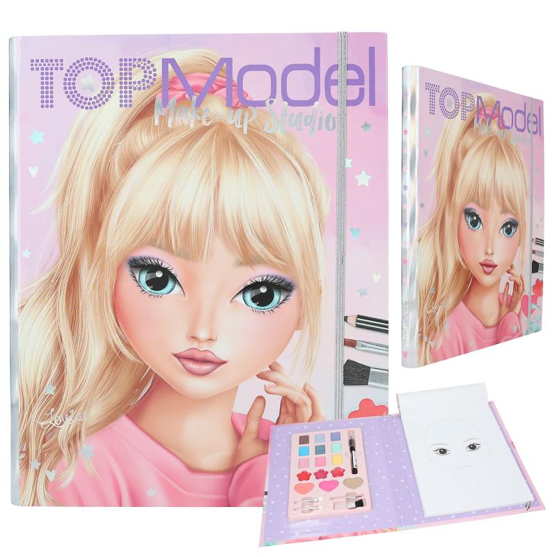 Album de coloriage créatif TOP MODEL Make-Up Studio - Crayon de couleur -  Achat & prix