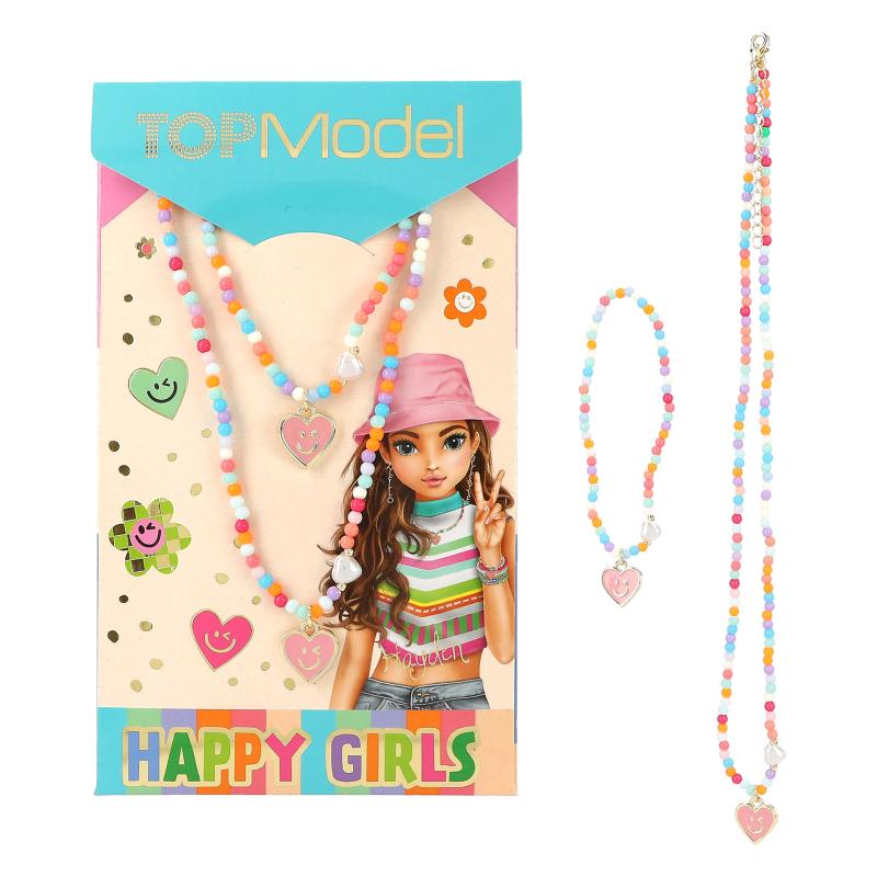 TOPModel Necklace And Bracelet Set