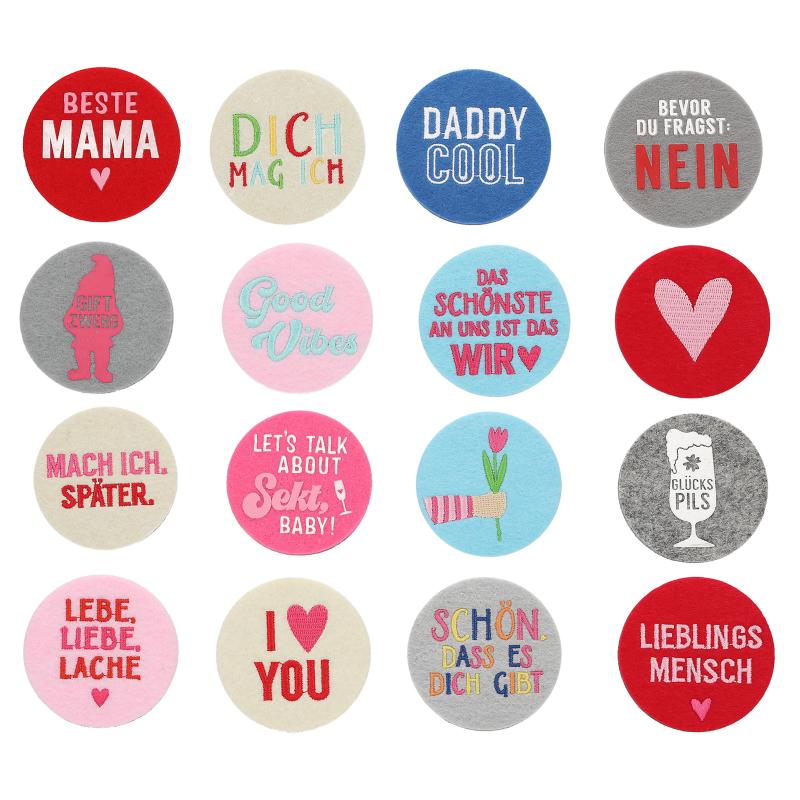 Magnete - Filz, groß