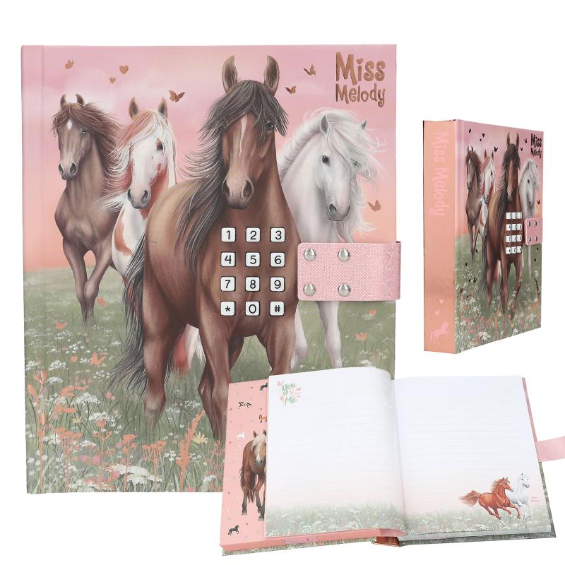Miss Melody Diary With Code And Sound, Design 1
