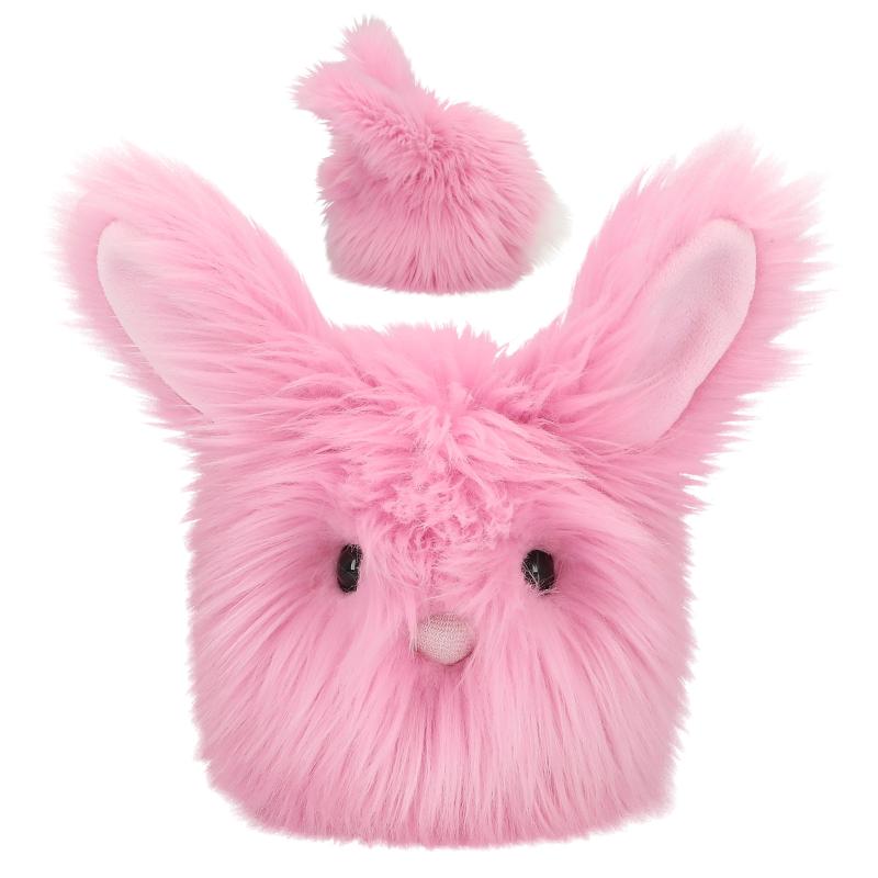 SNUKIS Fluffy Bunny Light Pink