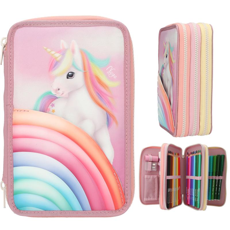 Ylvi Triple Pencil Case Color Cloud