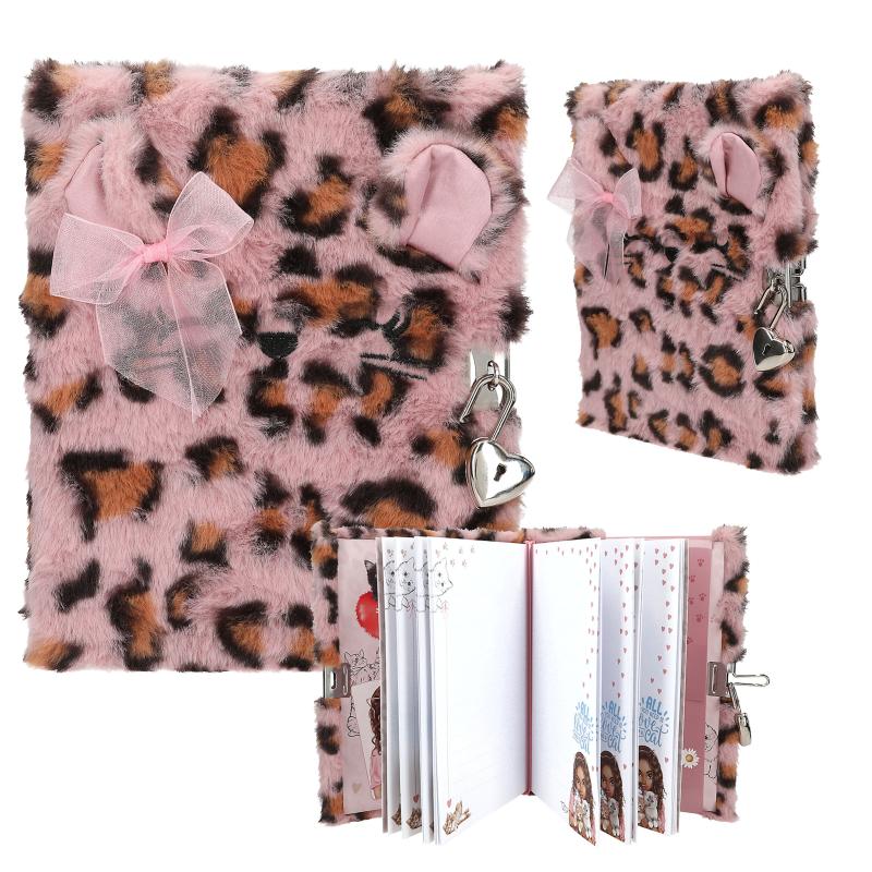 TOPModel dagboek met slot roze COSY CAT