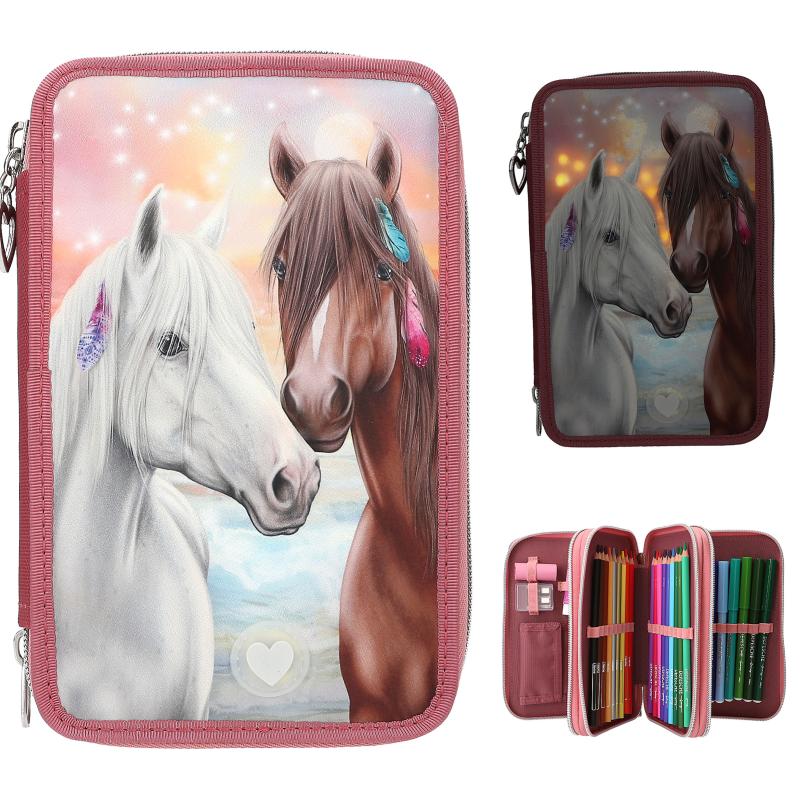 Miss Melody Triple Pencil Case LED