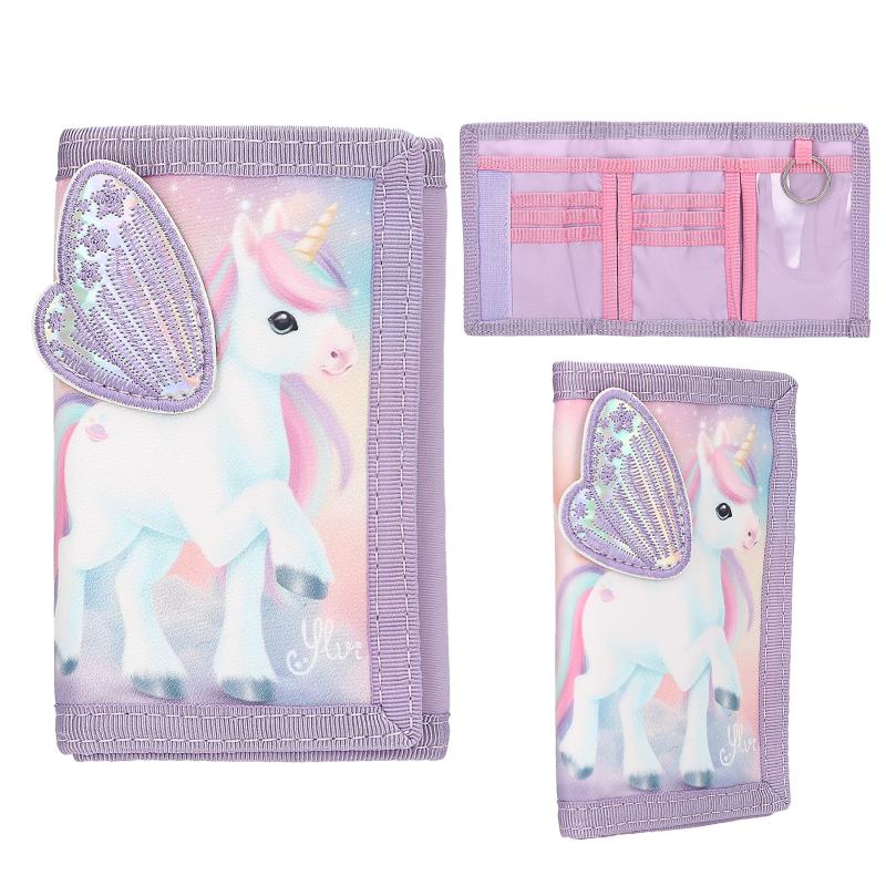 Ylvi Purse With Appliquéd Wing