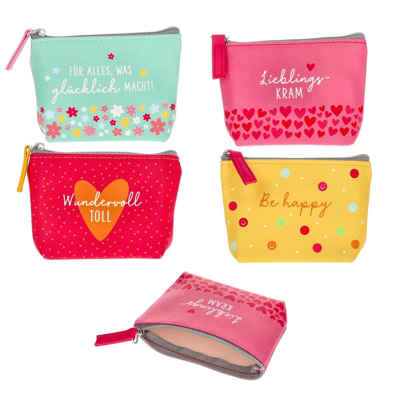 Kleine Täschchen im Display