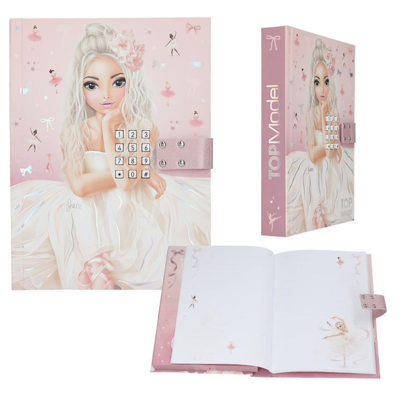 TOPModel dagboek met code BALLET