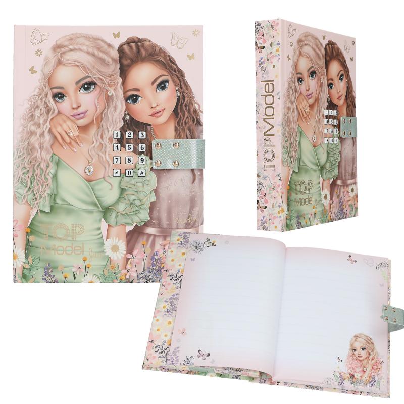 TOPModel dagboek met code en geluid SUMMER FEELING