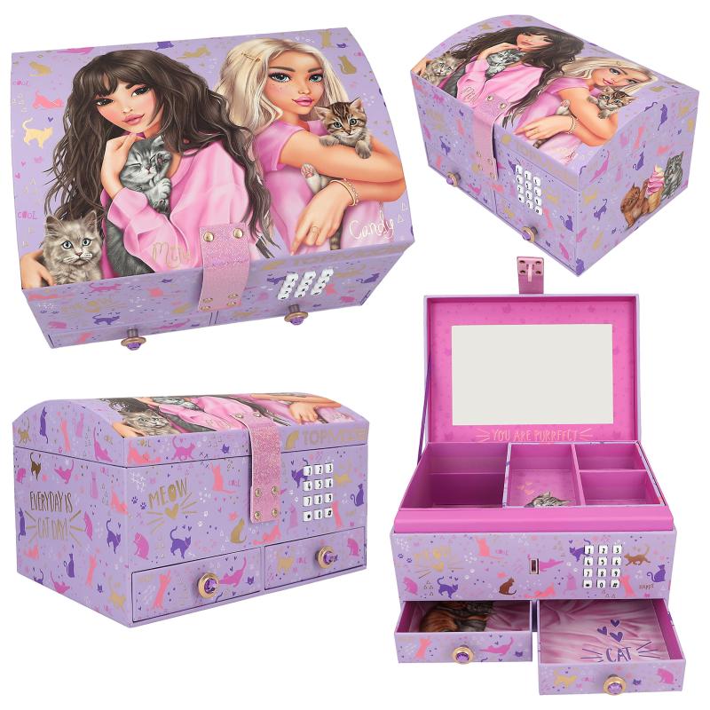 TOPModel Big Jewellery Box With Code And Sound