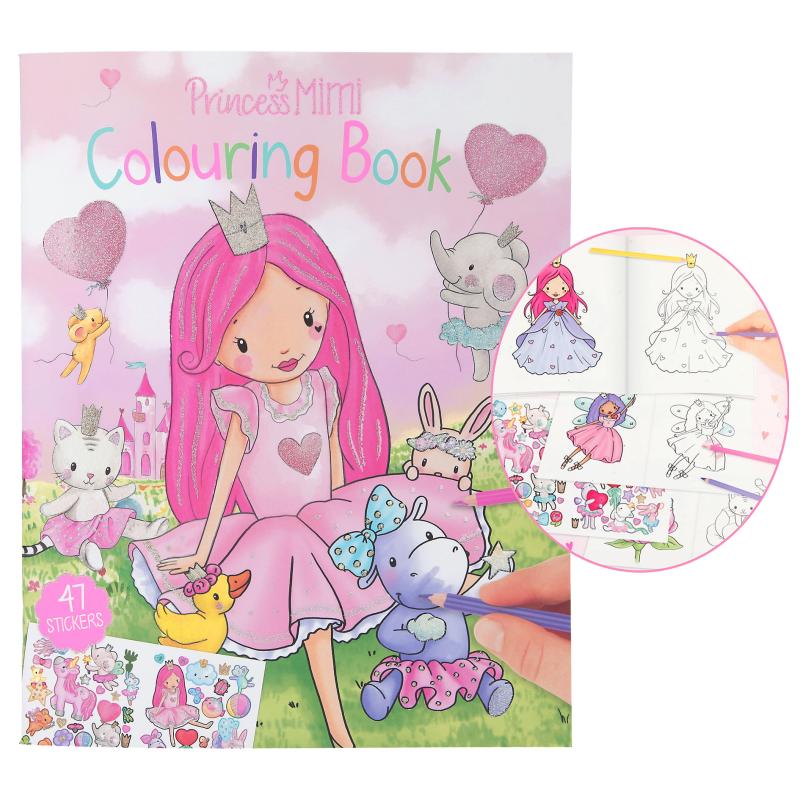 Princess Mimi Colouring Book