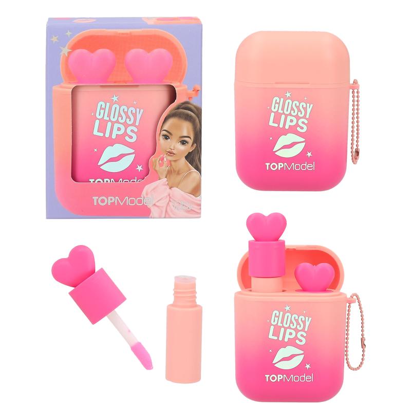 Depesche - TOPModel Lip Gloss Set In Ear Phone Case BEAUTY and ME