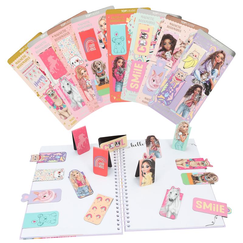 TOPModel Magnetic Bookmarks