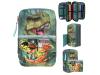 Dino World Triple Pencil Case DANGER