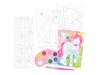 Depesche Colour Me Up Princess Mimi - Kit Peinture Aquarelle Enfant Avec 10 Feuilles Motifs, 10 Couleurs Et Pinceau