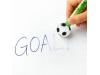Action World uitwisbare gelpen voetbal