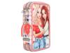 TOPModel Double Pencil Case HEART TO HEART