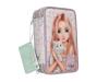 TOPModel 3-vaks etui BLOOMING KITTY